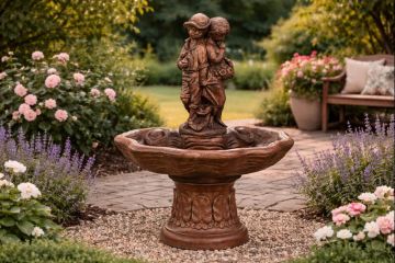 Daytona Small First Love Concrete Water Fountain